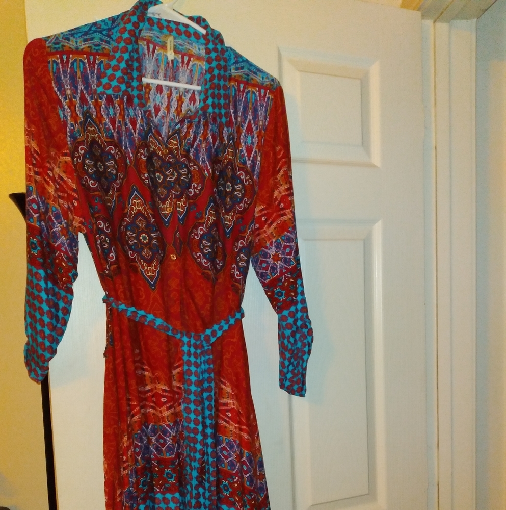 Cute bohemian style dress